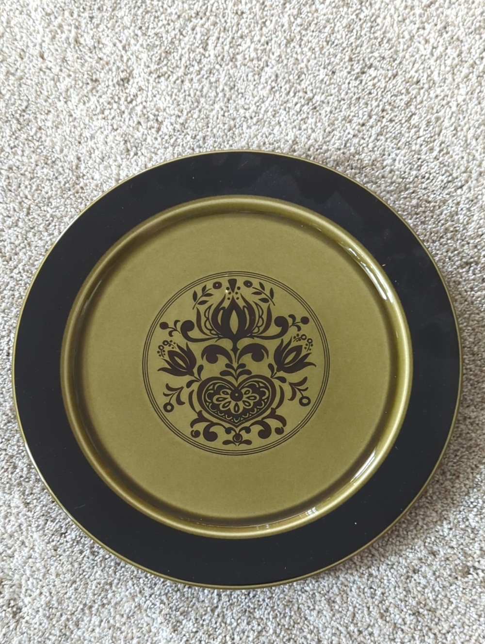 Vintage Taylor Smith & Taylor Stoneware Dinner Plate